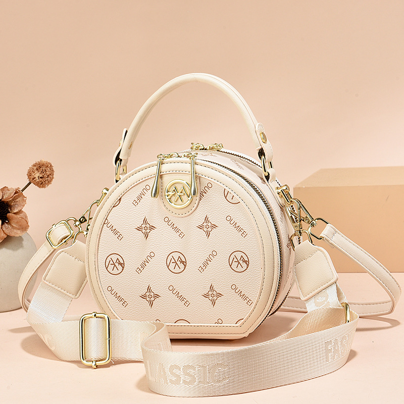 Fabricante nuevo bolso de comercio exterior mujer textura de hombro oblicuo bolso para mujeres 2025 bolso de mano de moda coreano