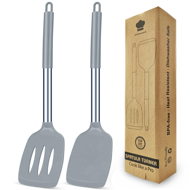 회색 조밀한 삽 + 주걱(박스형)