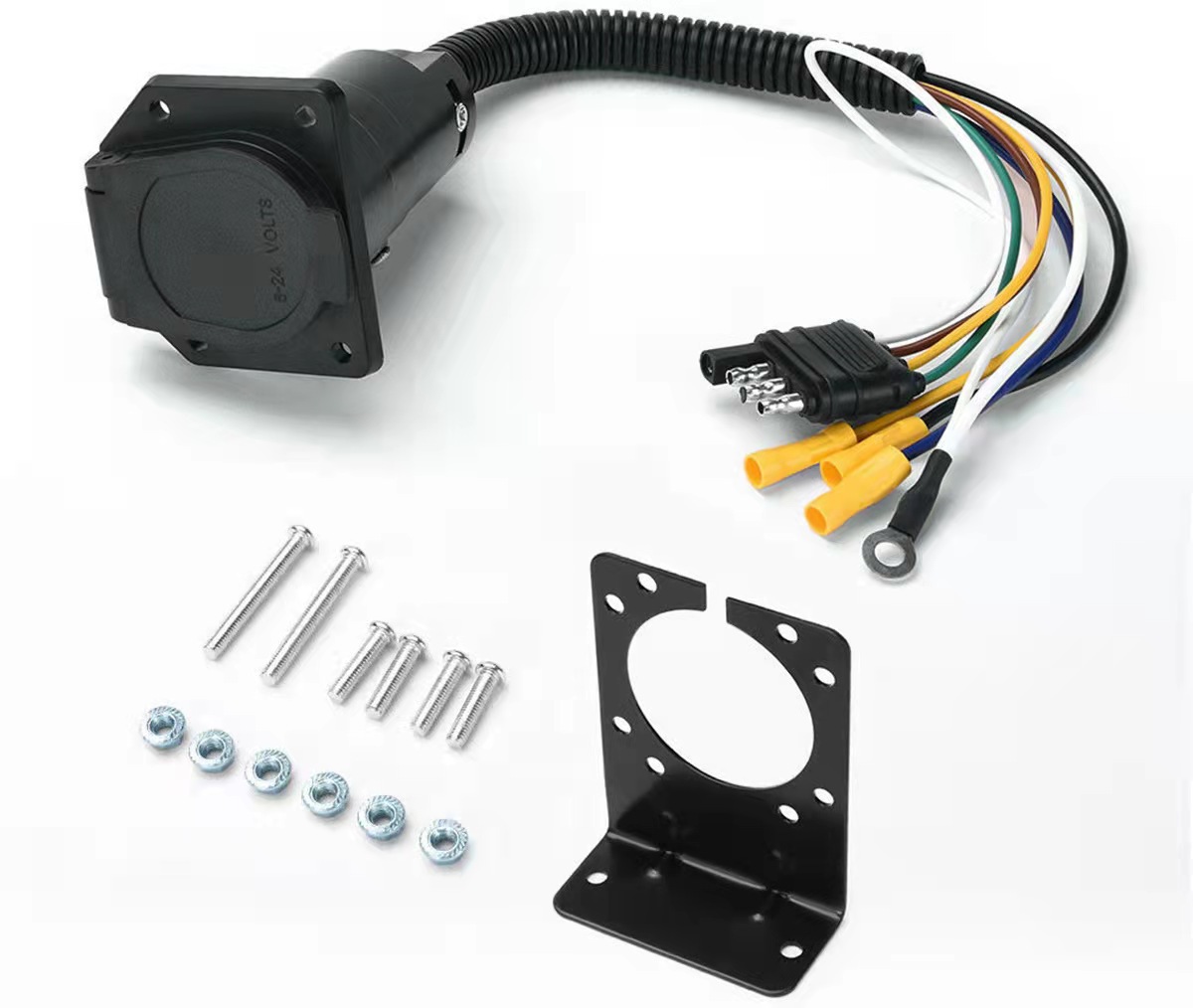 美式拖车连接插头