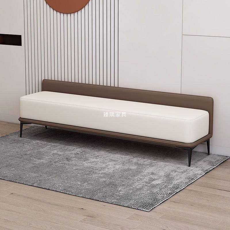 Taburete de cama de dormitorio para sentarse Taburete de sofá de sala de estar Taburete de cambio de zapatos Taburete de sofá largo Taburete de sofá pequeño
