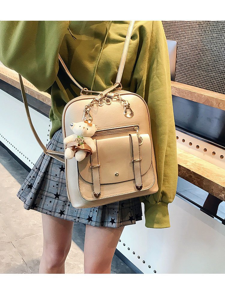 New style backpacks for women, fresh and cute student fashion and casual Korean-style women's bags, cross-border one-piece shipping worldwide undefined