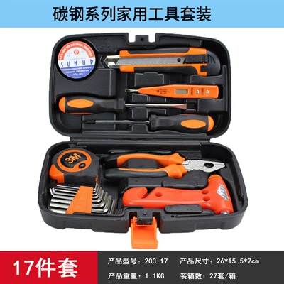Repair kit – Repair Tools, Carbon Steel - high-end-carbon-steel-car-detailing-kit-17-piece-set-model-203-17