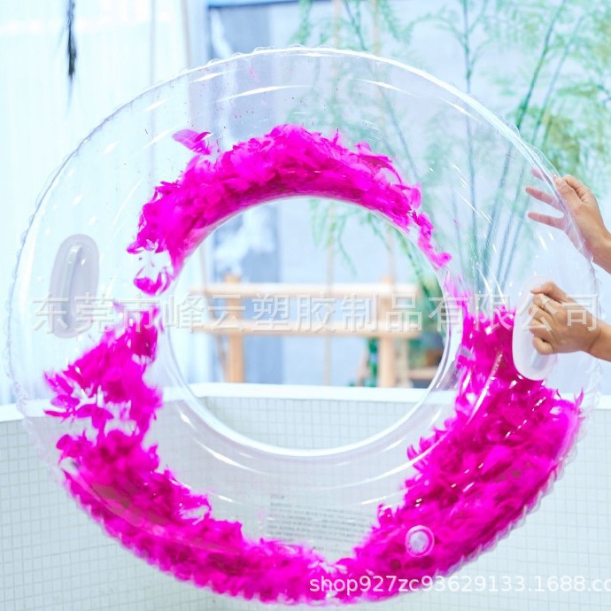 Inflatable swimming ring for adults PVC