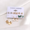 慕尚 Earrings, set, metal pendant, accessory, wholesale