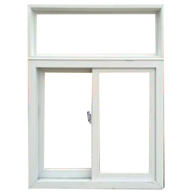 现货门窗别墅美观节能窗户 88系列双层中空玻璃 塑钢平移推拉窗