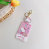 SARIO Kuromi Merte Card Card Set Student Campus Guns Card Extended Card Set Bags Hanging Key Buckle