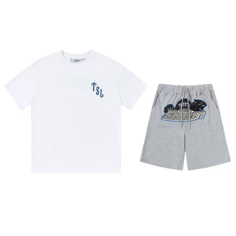 Trapstar Set 2-Piece White Grey