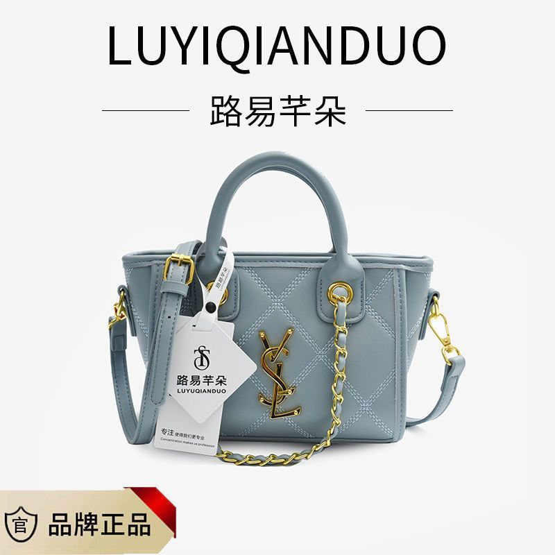 专柜同款轻奢手提包链条包女2025新款链条时尚单肩通勤百搭斜挎包|undefined