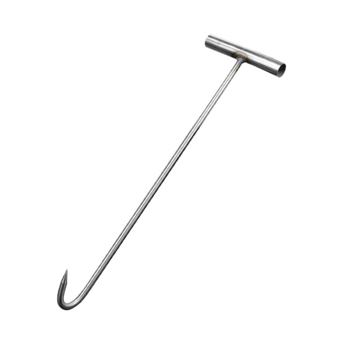 Shuosheng stainless steel tow hook hand Latin hook hook hand pull hook pig killing T-shaped tow hook pig beef mutton barbecue hook