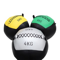 Liboson Fitness Soft Medicine Ball Squat Wall Ball Balance Training Non-Elastic Solid Gravity Ball