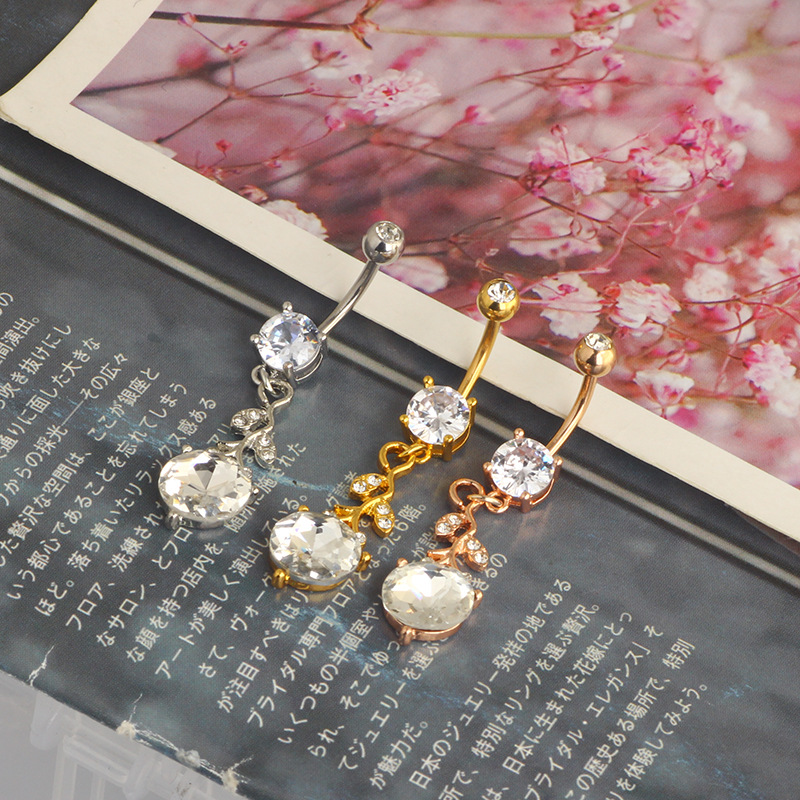 Pointed titanium steel lip stud product view