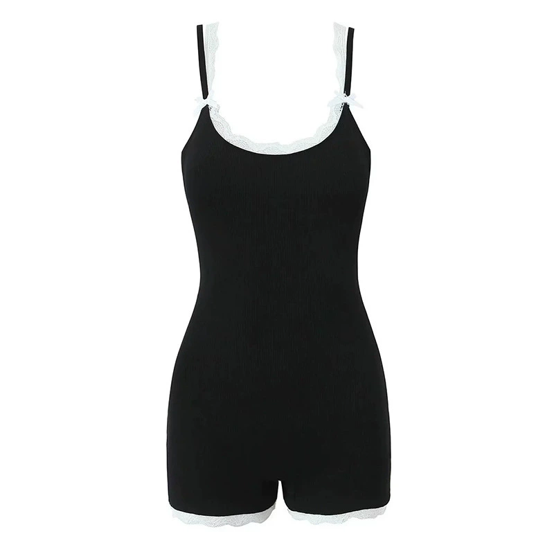ZADATA Winter knitted lace bodysuit, 2024 years