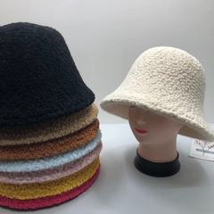 Knitted Hat for Women - New Style for Autumn/Winter, Cashmere and Mink Dual-Side Wearing, Fashionable and Versatile, Warm Insulated Fisherman Hat with Thick Design