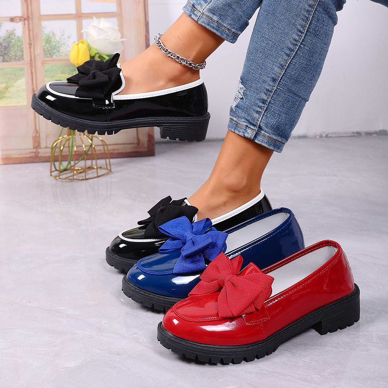 Cross-Border Loafers, Small Leather Shoes for Women, Formal Business Casual Shoes, Thick-Soled British Style Slip-On Shoes, Large Size Single Shoes Cross-Border Loafers, Small Leather Shoes for Women, Formal Business Casual Shoes, Thick-Soled British Style Slip-On Shoes, Large Size Single Shoes
