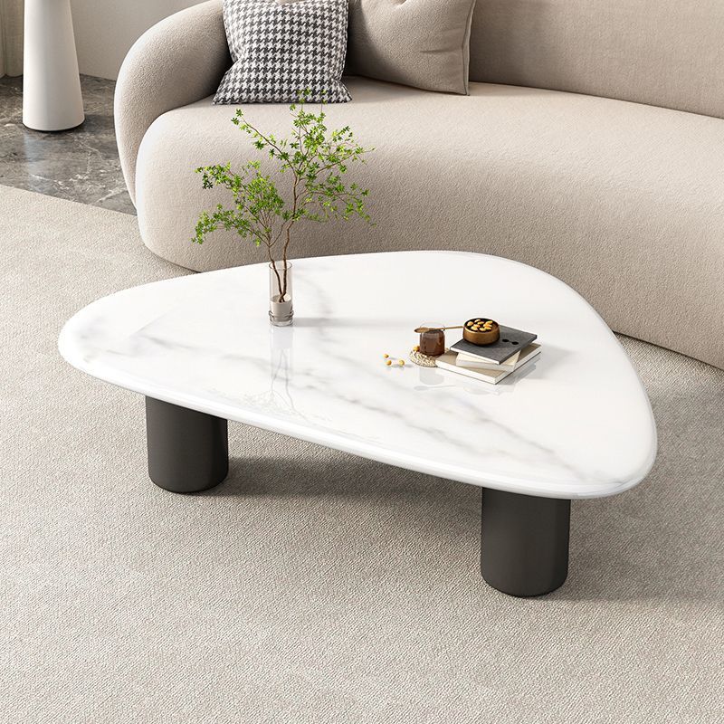 Tabla de té de vidrio templado tabla de roca pequeña sala de estar doméstica moderna simple red tabla de té goteo de agua