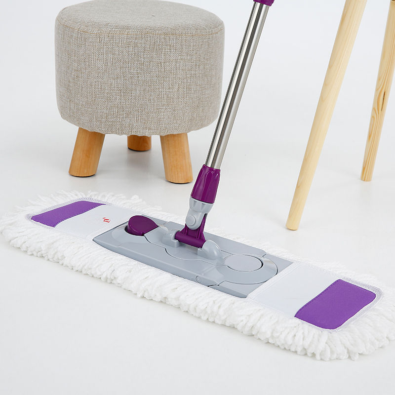 Flat Mop Household Rotating Dust Push Solid Wood Floor Ceramic Tile Lazy Mop Mop Mop Clean Flat Mop