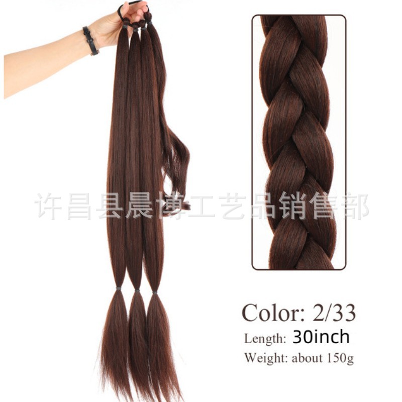 Peluca Cola de Caballo femenina enrollamiento extensión del pelo Cola de Caballo peluca sintética boxeo ponytail en stock Comercio exterior nuevo producto