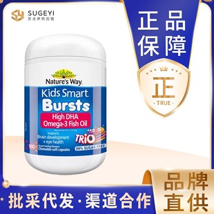 ����Natures&rsquo;Way��˼����ɫ�~��180����ͯ�DHA���{3�Nˮ��ζ