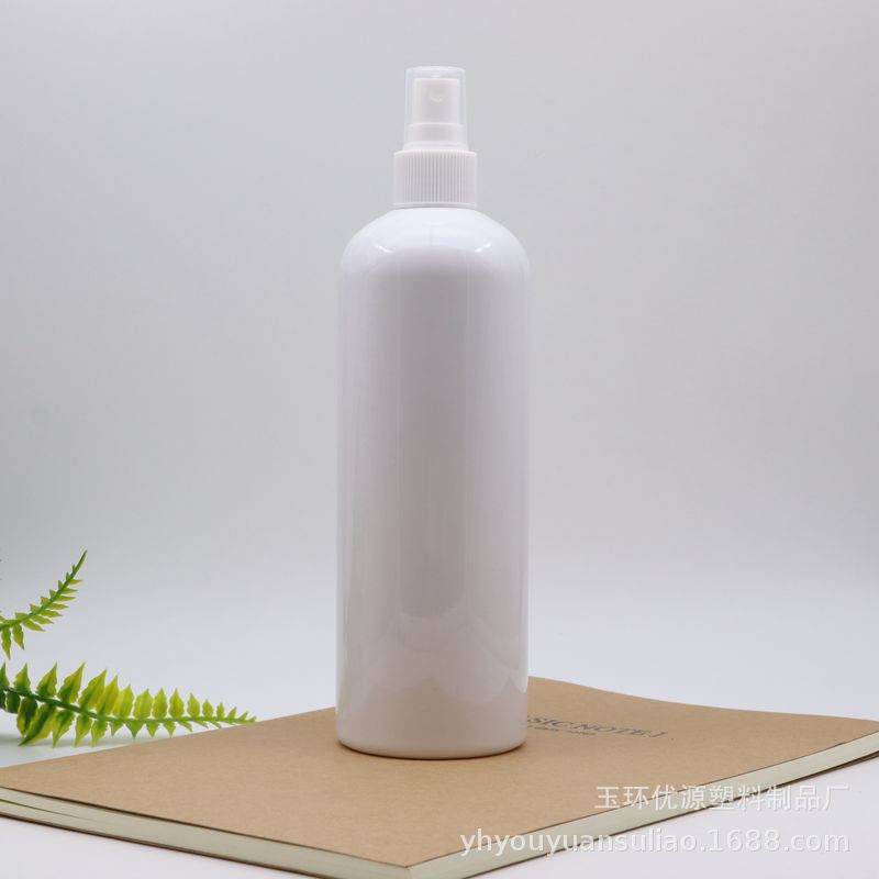 500ml圆肩塑料喷雾瓶PET消毒液分装瓶密封瓶子防漏酒精便携