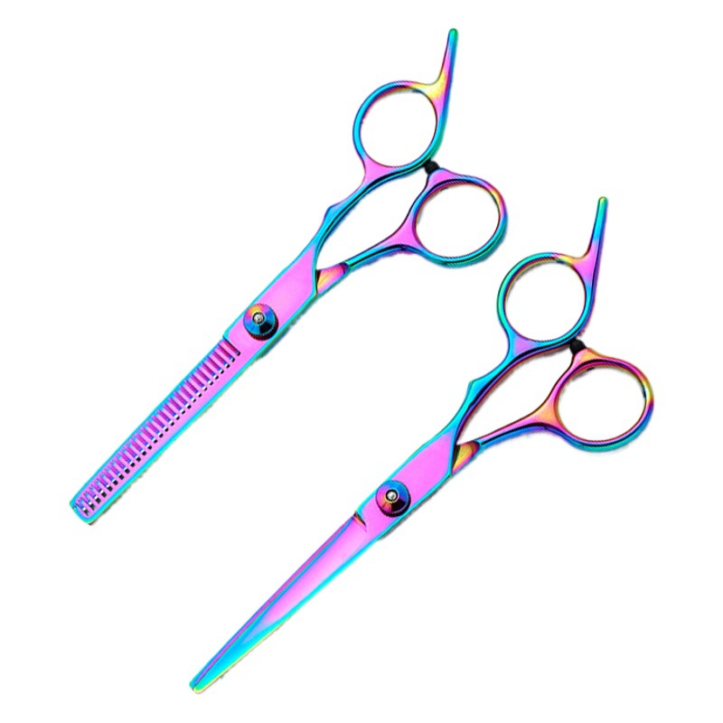 Kit de Tijeras de Peluquería Profesional, 11/14 Piezas, Incluye Navaja de Afeitar