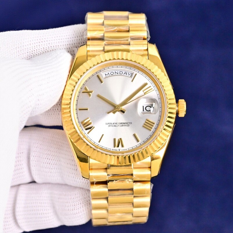 Sunday Date Mechanical Watch, Fully Automatic, Men's Model, Weighted, Dual Calendar, Dd Date, Fully Automatic Mechanical Watch for Men