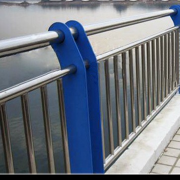 批发桥梁防撞护栏不锈钢复合管护栏锌钢桥梁护栏人行道防撞护栏