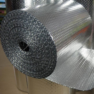 Wholesale roof insulation film double-sided aluminum foil bubble film color steel room sunscreen reflective self-adhesive insulation film