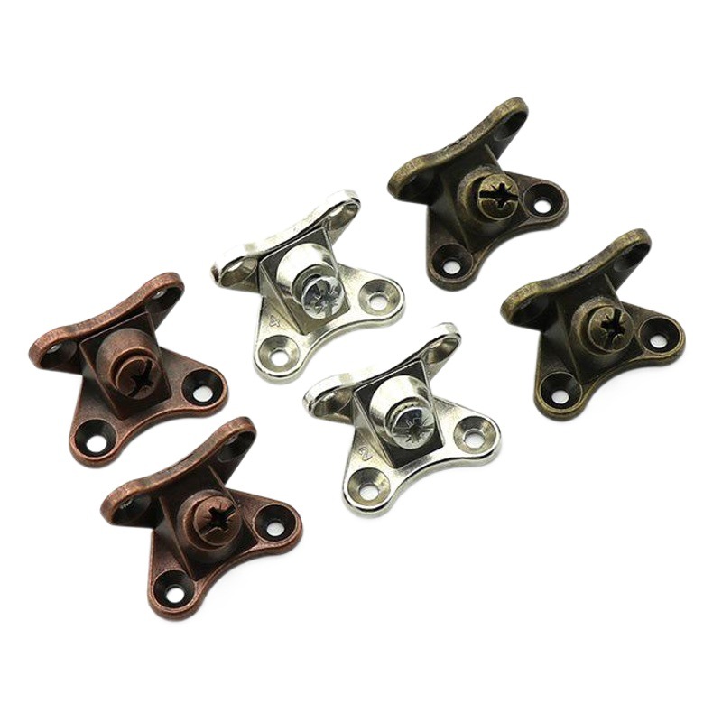 Engrosamiento de aleación de zinc mariposa ángulo de código de partición de ángulo recto conector de código agujero libre de tres en uno conector al por mayor