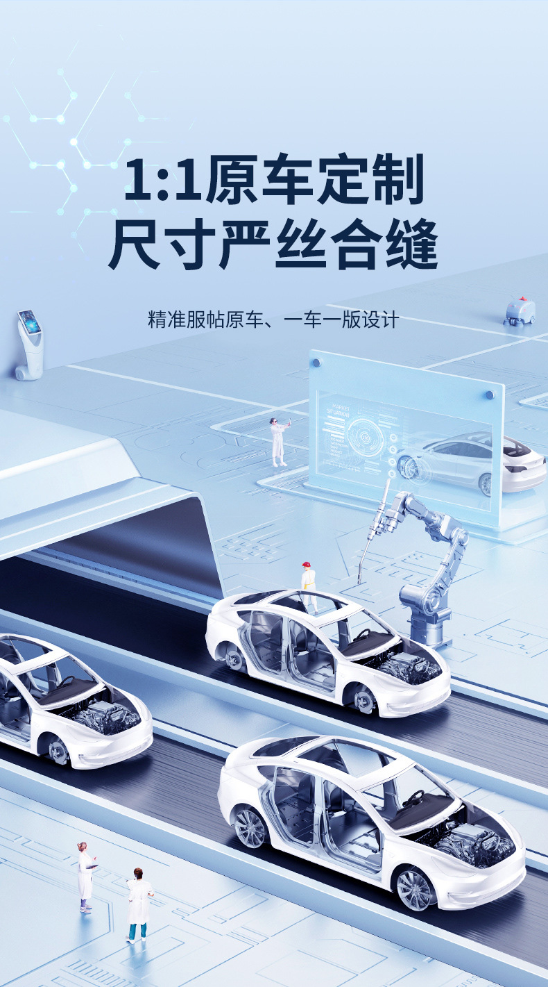 Suitable for Tesla model3/y/s suede electrostatic adsorption sunroof sunshade sunscreen sunshade