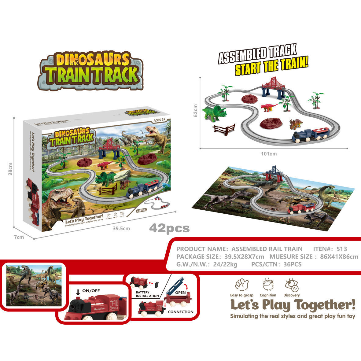 Trenes eléctricos transfronterizos infantiles DIY ensamblaje vagón de ferrocarril juguetes ferroviarios eléctricos de alta velocidad modelo de vagón de ferrocarril conjunto