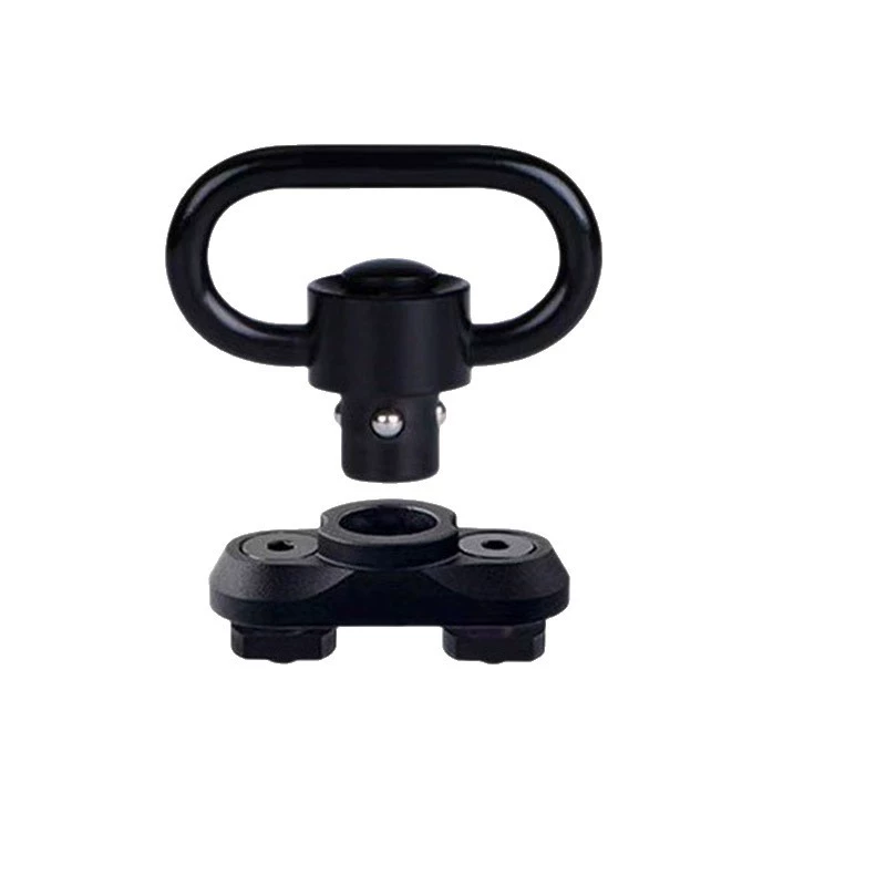 Cross-border hot-selling tactical strap buckle floating quick-releaseQD buckle with base 1.25 inch QD buckle metal link buckle