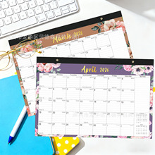 亚马逊台历18个月挂历墙式英文日历2026年跨境月历桌面办公桌