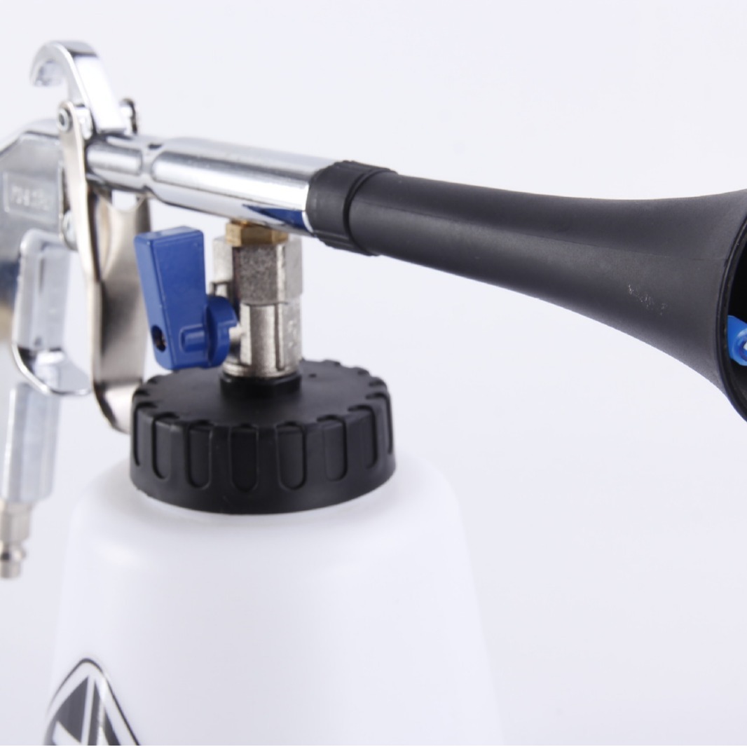 Interior del coche rojo especial tornado pistola de limpieza pistola de espuma de alta presión PISTOLA DE PULVERIZACIÓN neumática coche dosel interior pistola de espuma image 4