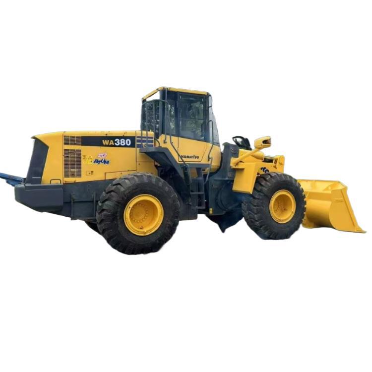Komatsu WA380 - 3 cargador de clip de madera lateral volcado carretilla elevadora