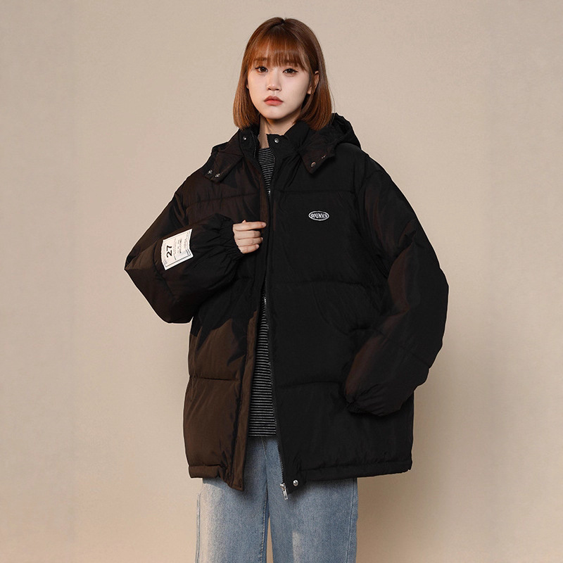 Capa de algodón de pluma para mujeres invierno 2025, nuevo estilo de invierno image 4