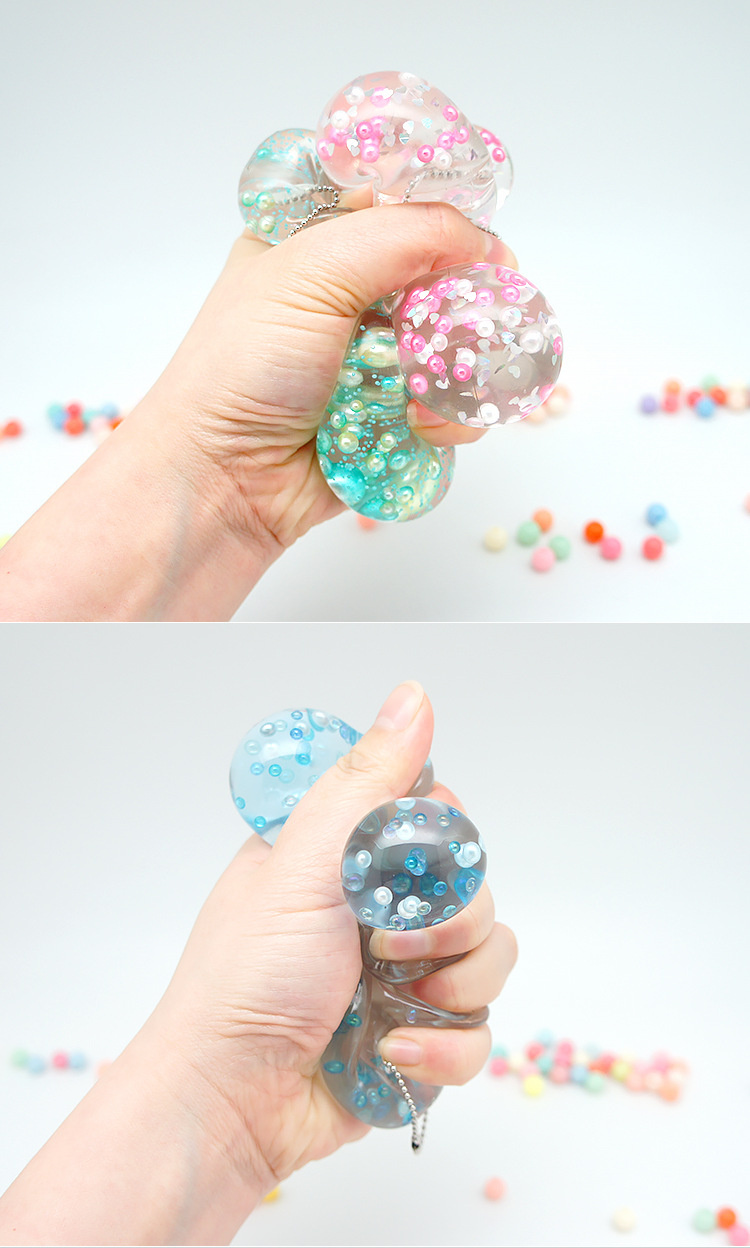 水晶花环捏捏乐