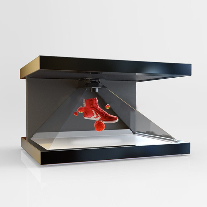 19英寸270度全息投影展示柜珠宝首饰展示柜三面幻影成像展柜蚁利