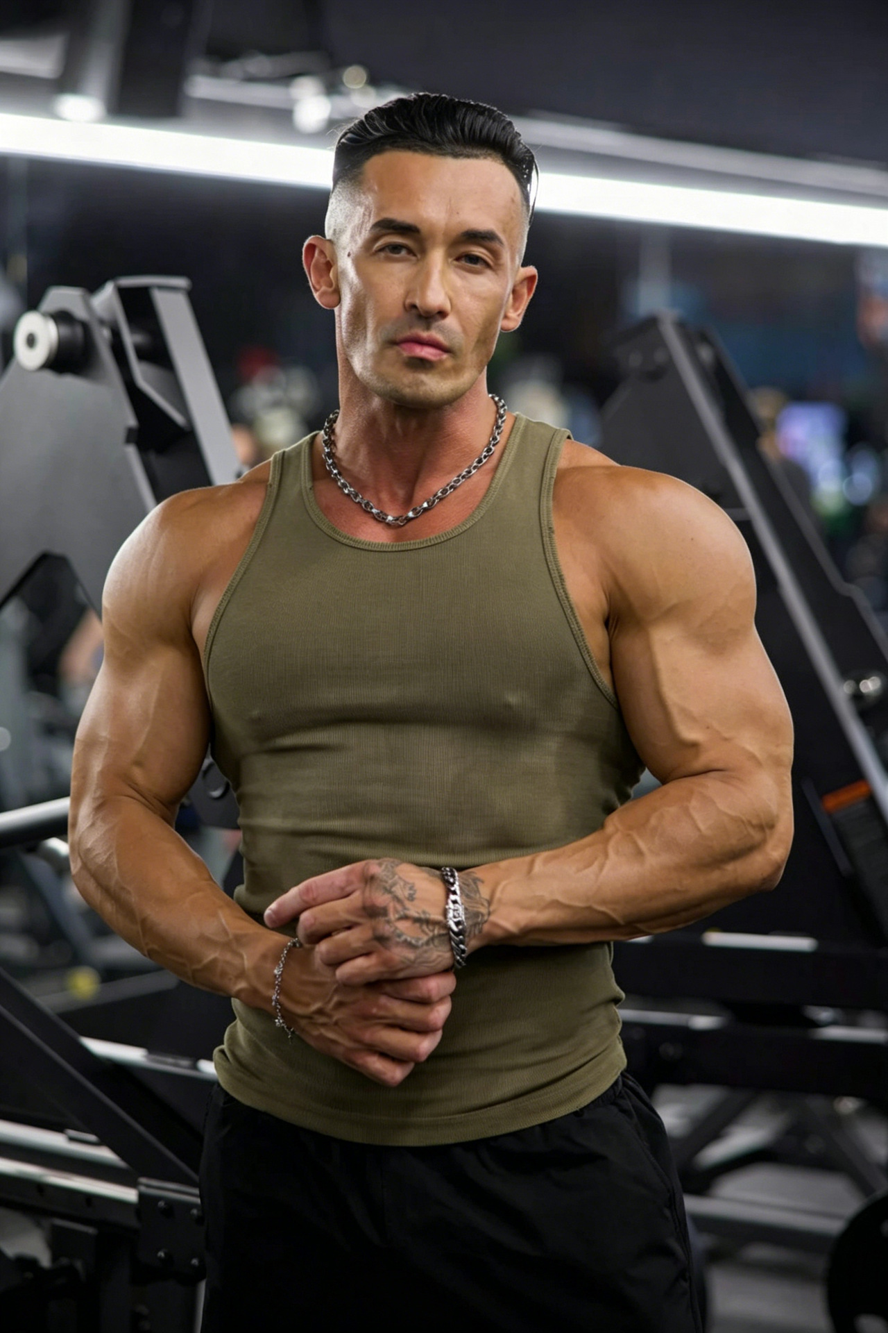 Chaleco de textura peinada, chaleco grande, ropa de entrenamiento de ocio deportivo de verano para hombres, camiseta sin mangas seca a hombros