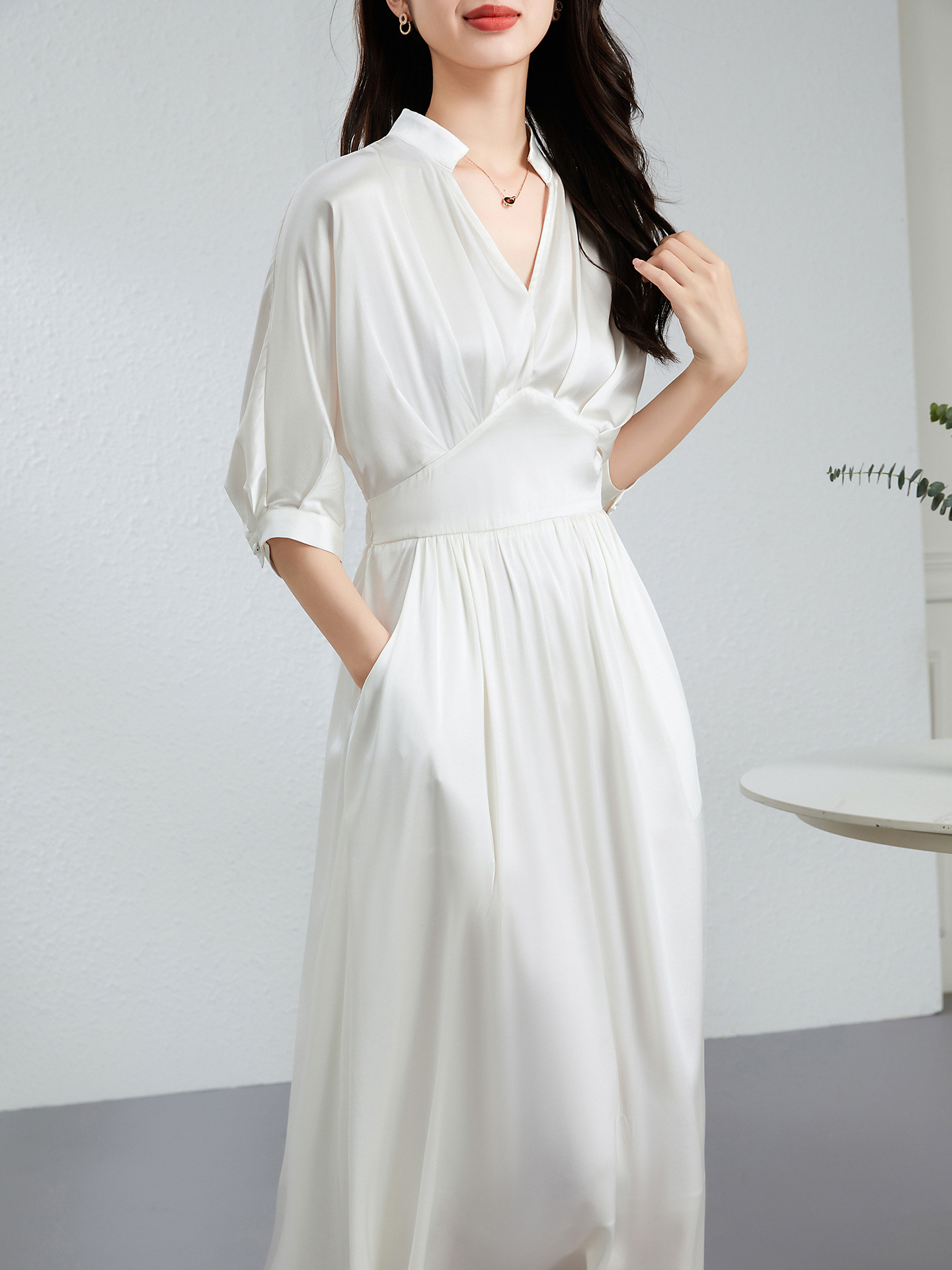 Silk dress