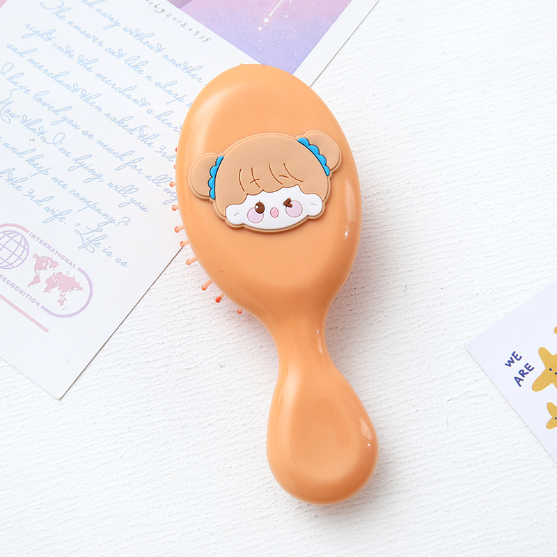 エアクッションコームカスタマイズされたかわいいソフトポータブルマッサージコーム学生ホームガールハートエアバッグコーム子供のコーム卸売|undefined
