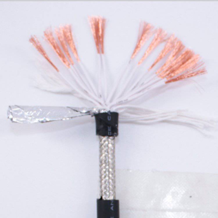 TRVVP高柔性拖链屏蔽电缆 2-40芯耐弯折信号控制护套线