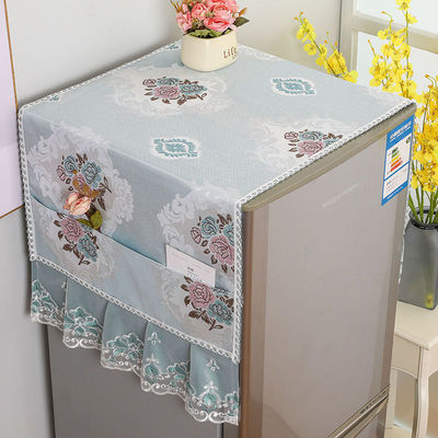 washing wear-resisting Refrigerator dustproof Protective cover Microwave Oven currency head-cover or veil for the bride at a wedding Single door Double door Refrigerator cover head-cover or veil for the bride at a wedding