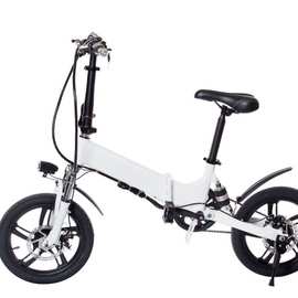 电动自行车成人电单车折叠车铝合金电动车助力折叠自行车 轻便款