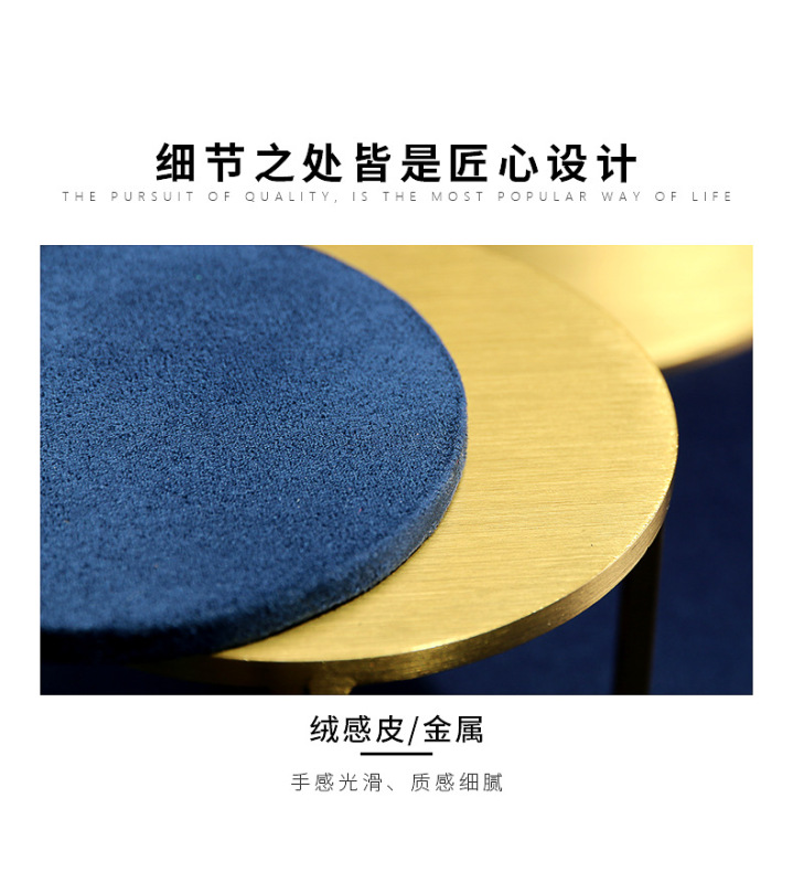 B001-(129-589)藍色絨感皮金屬道具(旭躍)詳情頁