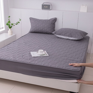 New Wholesale Link Cross-Border E-Commerce Waterproof Fitted Sheet Bed Cover Mattress Protector, Foreign Trade Full Size