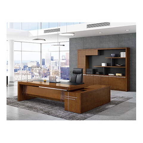 Shi Ye Simple Modern Office Furniture Executive Desk [Cbg-02] File Cabinet [Cbg-03]