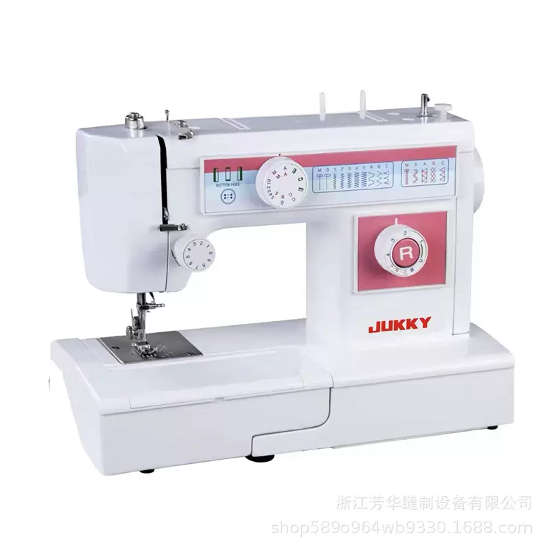 多功能缝纫机绣花机JUKKY牌家用型绣花机缝纫机缝中设备