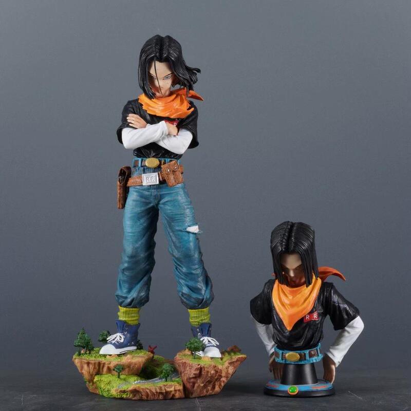 ドラゴンボール [日本] ブラックパール人造人間 No.17 アニメ フィギュア おもちゃ 車の装飾品 モデルミューズ|undefined