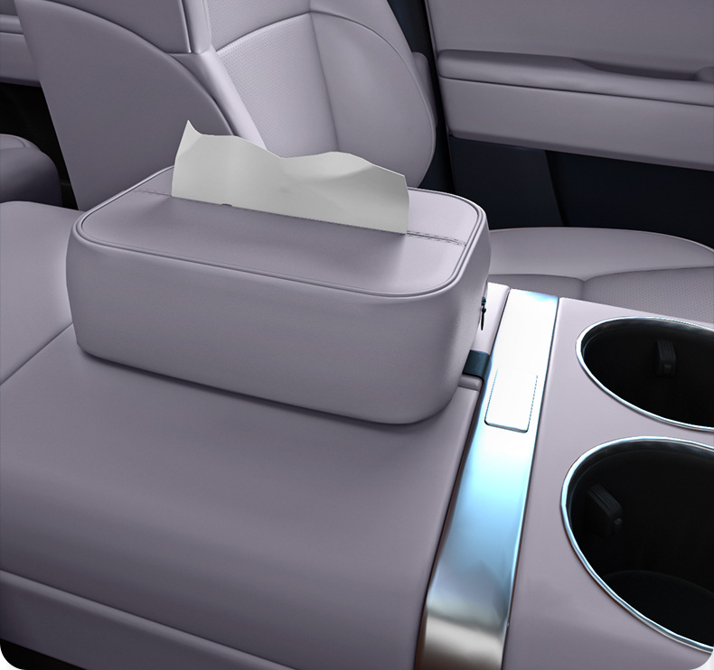 Suitable for Mg Mg4 Car Tissue Box 25 New Seat Hanging Central Control Tissue Bag Interior Paper Box Accessories