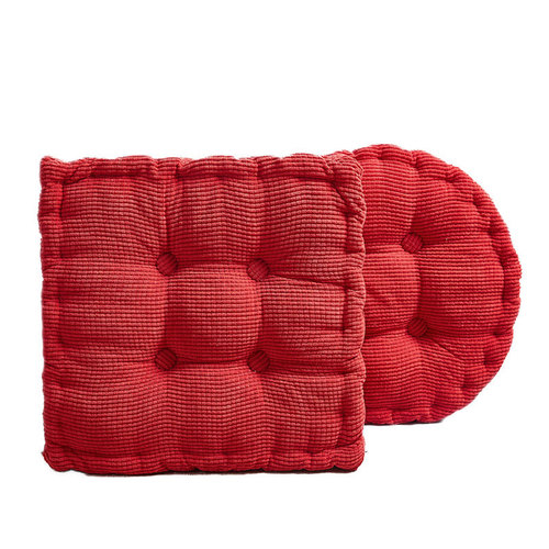 Thickened butt cushion futon office sedentary floor chair student classroom chair cushion butt cushion round heightening cushion